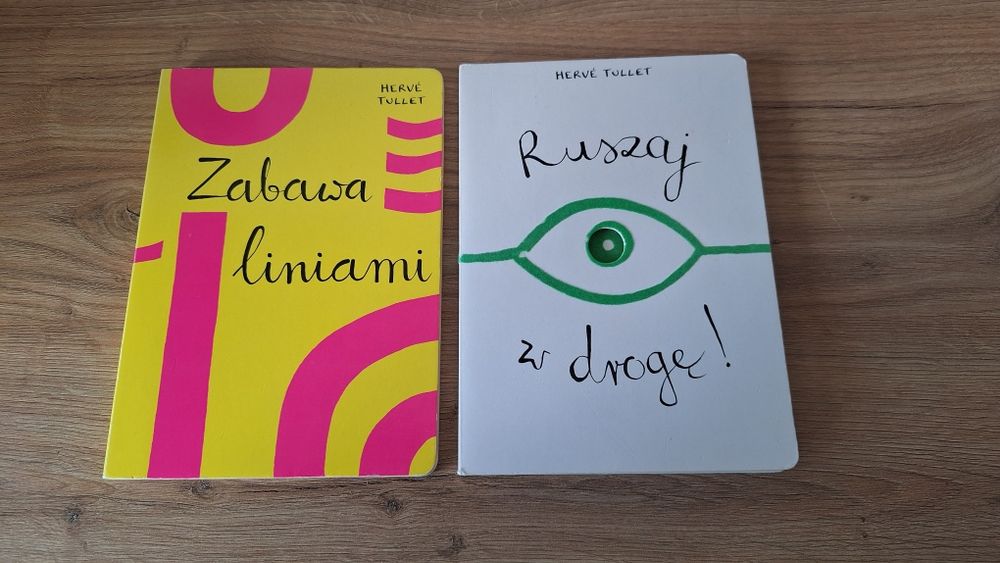 Zabawa liniami + Ruszaj w drogę Hervé Tullet