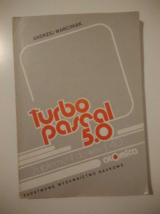 książka Turbo Pascal 5.0