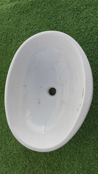 Bancada + lavatório WC (mármore)