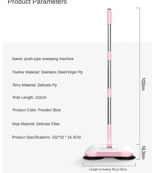 Ręczny Odkurzacz Typu Kaśka Różowa