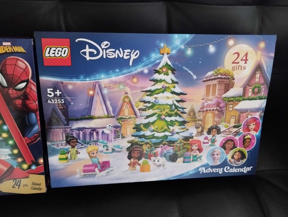 LEGO Calendário Advento Disney 43253 Marvel 76293 Harry Potter 76404