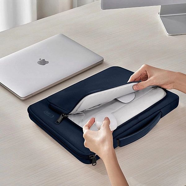 Tech-Protect Basic Bag Laptop 15-16 Navy Blue