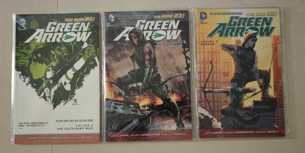 Green Arrow Vol. 4,5,6 in English  (The New 52)