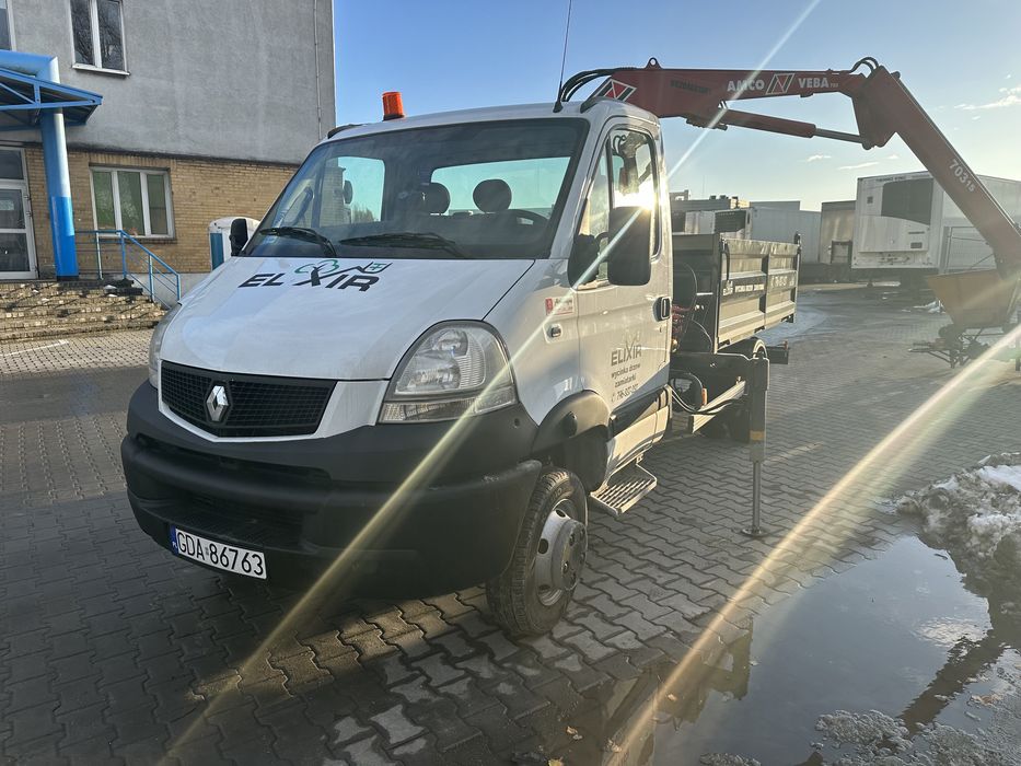 Wynajem HDS wywrotki do 3,5 tony maly dźwig Gliwice Zabrze