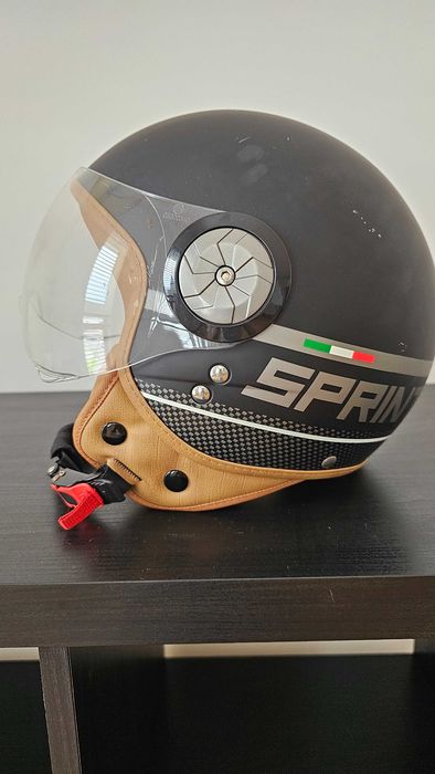 Capacete Aberto - SPRINT City Preto Mate