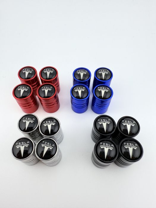Ковпачки для литих дисків Tesla заглушки емблема шильдік колпачки Тес