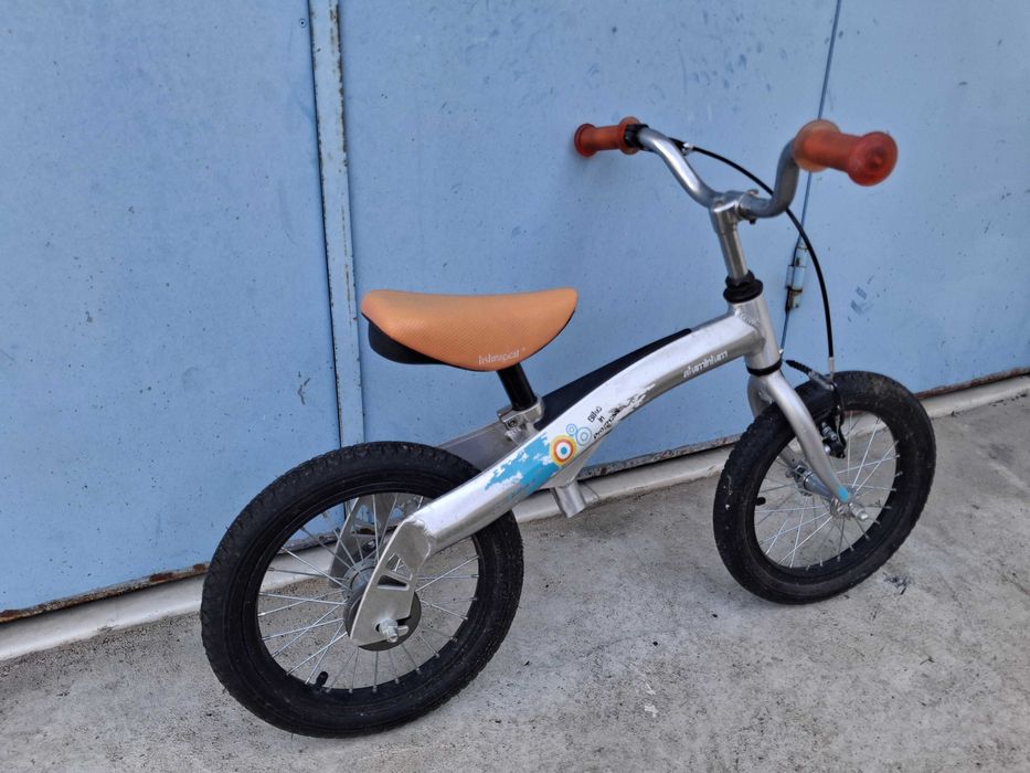 Bicicleta sem pedais roda 14 para 3 a 4 anos de idade