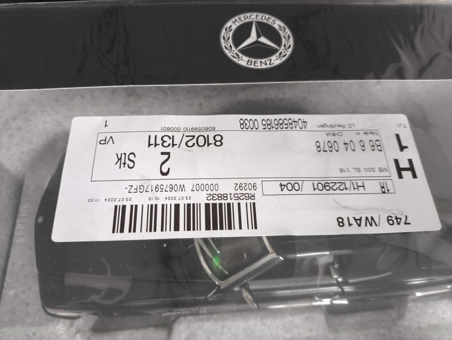 Miniatura 1 18 Mercedes SL w107 Dallas