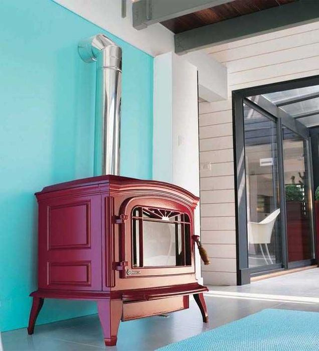 Salamandra Ferro Fundido Esmaltada