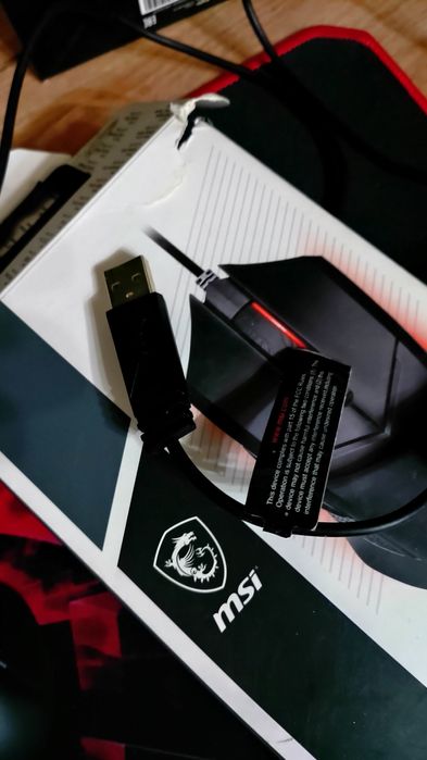 Ігрове мишка MSI clutch gm 8 з дефектом