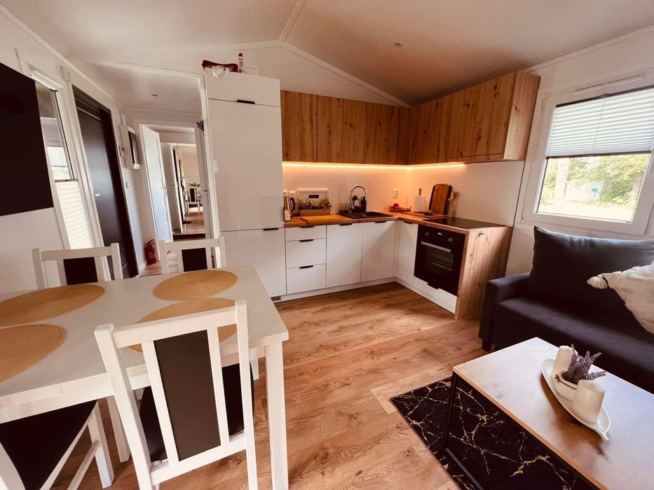 Lawendowe domki nad jeziorem Roś, Mazury, Pilchy, Balia z hydromasażem