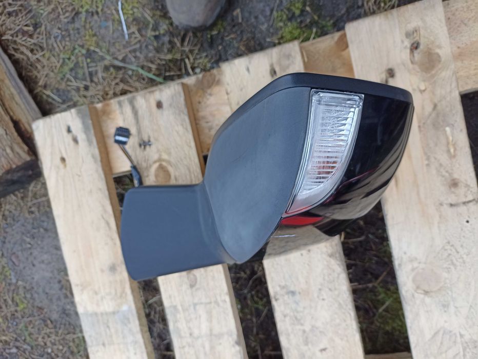 Lusterko prawe Renault Scenic 3 LIFT Czarne 2015r wtyczka 8 Pin EUROPA