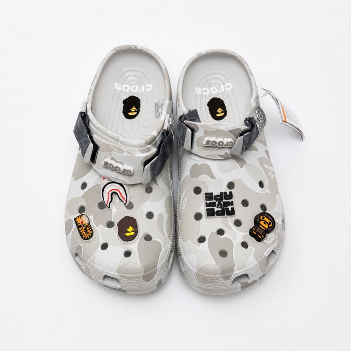 В НАЯВНОСТІ Crocs x Bape | крокси бейп | кроксы A Bathing Ape