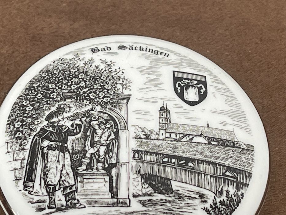 Stara Szkatułka Dekoracyjna Sygnowana