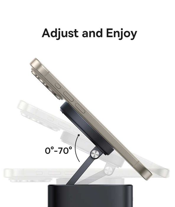 USB-хаб з бездротовою зарядкою Baseus 7in1 MagPro Series 2