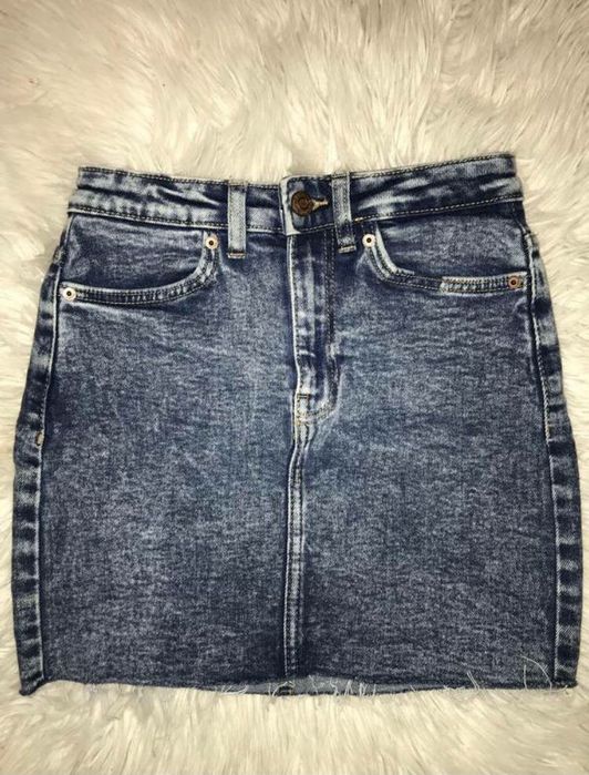 Джинсовая юбка Bershka
