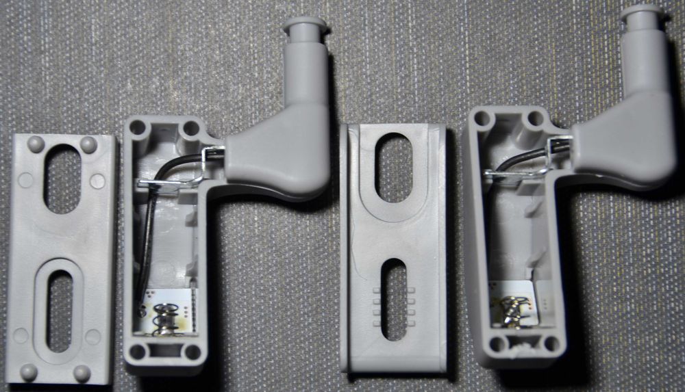 Светодиодная подсветка для корпусной мебели на мебельную петлю 2шт