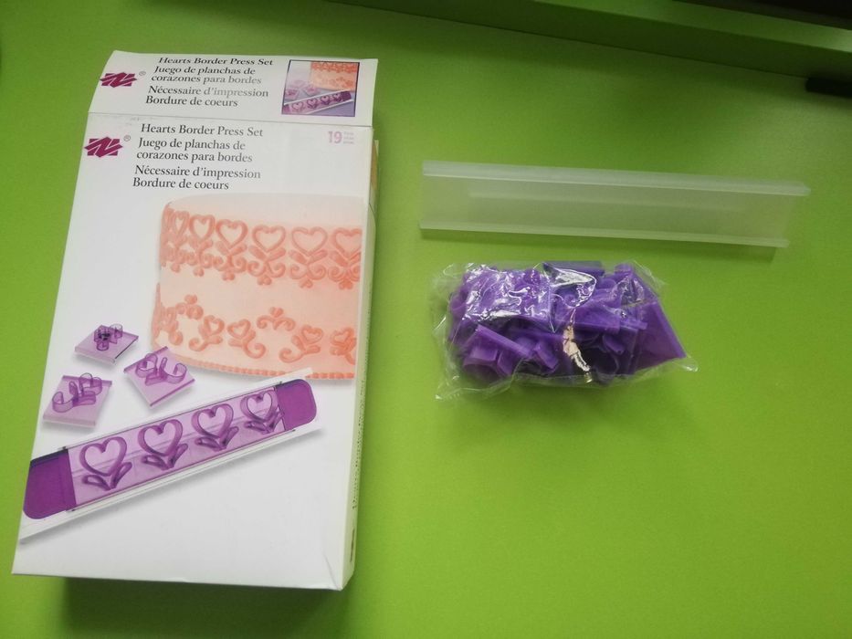 Stemple wykrawacze do masy lukrowej