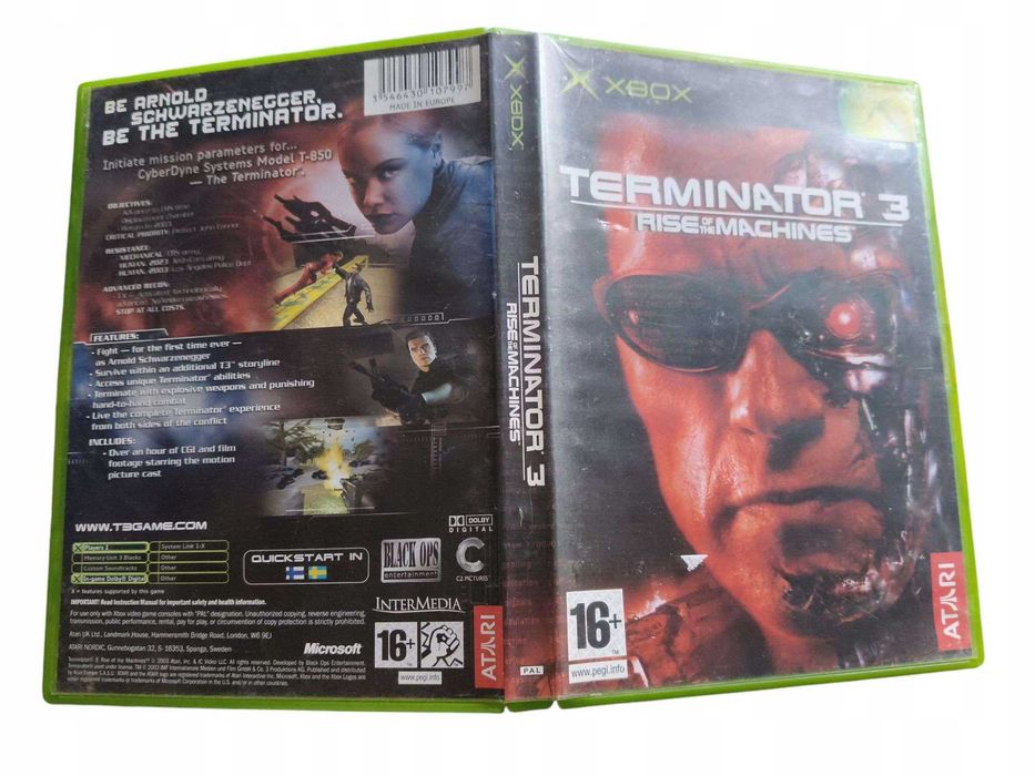 XBOX CLASSIC Terminator 3 Rise of the Machines (EN) Games4US Kolumny 6/36