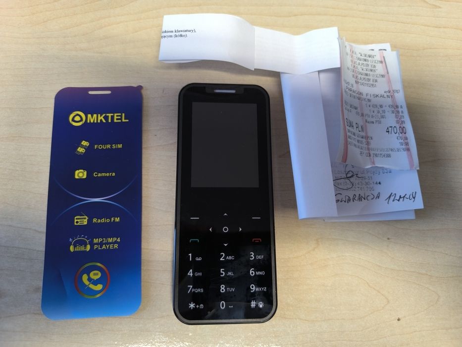 Telefon dla osób starszych MKTEL M14 dla seniora