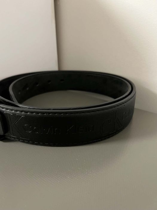 Skórzany Pasek Męski Calvin Klein