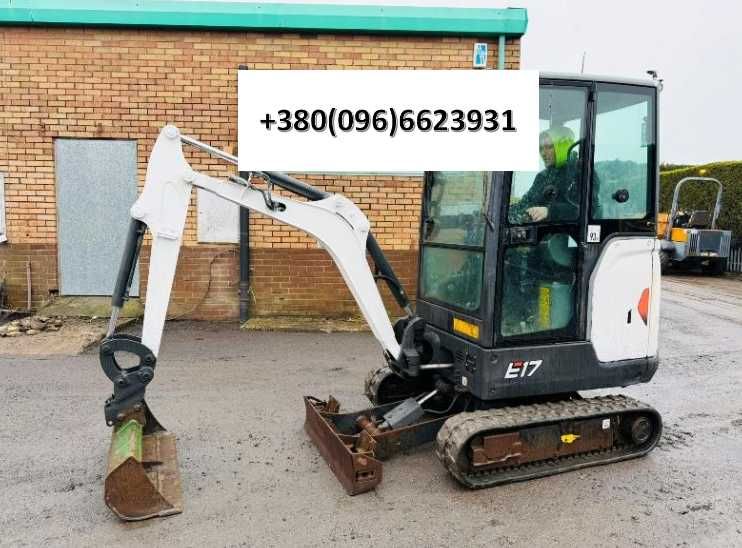 Екскаватор BOBCAT E17 *РІК 2019*1503 ГОДИНИ*