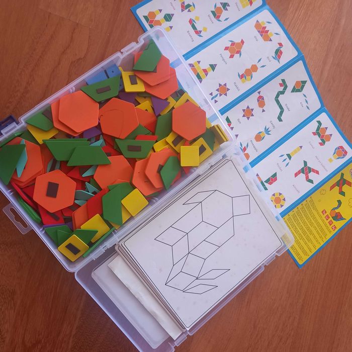 Puzzle Criativo Geometria