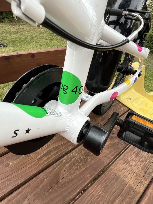 Pierwszy rower dla dziecka Frog 40 idealny do nauki