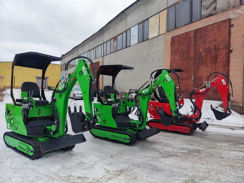 Міні екскаватор МД-4 Мінідігер ви-во Україна.