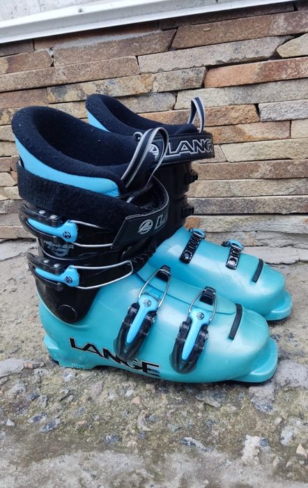 Гірські лижі і ботінки дитячі