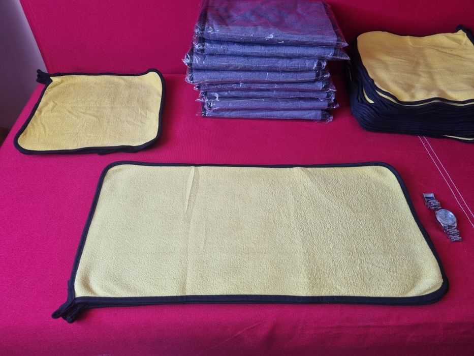 Zestaw do auta ściereczki microfibra 10szt   Duże+Małe  60cm i 30cm
