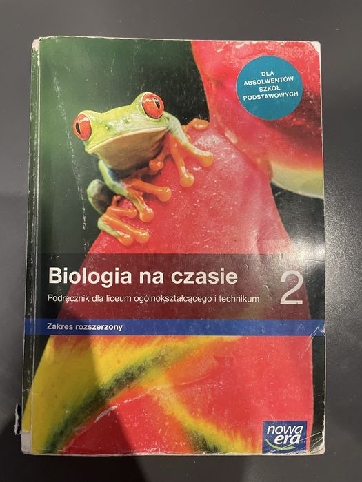 Podręcznik do Biologii- poziom rozszerzony liceum klasa 2