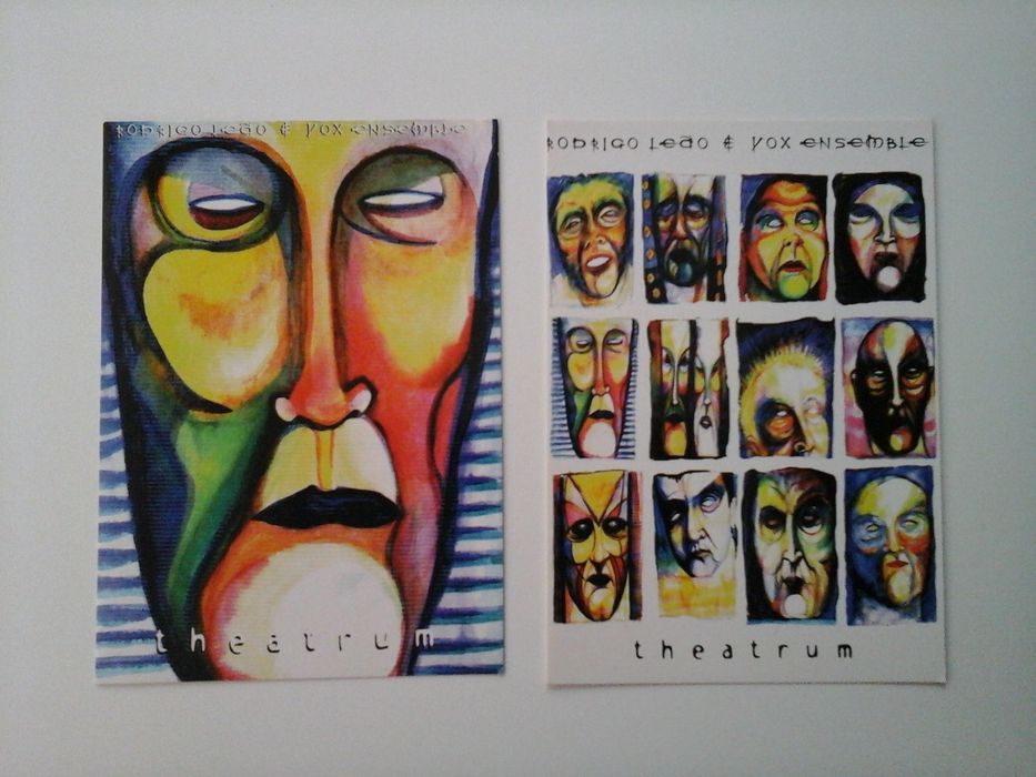 Conjunto 2 postais de Rodrigo Leão & Vox Ensemble