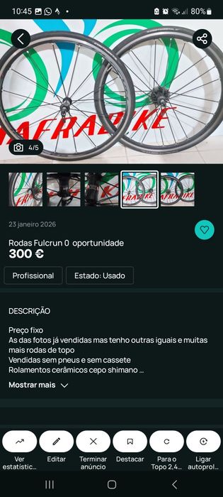 Acessórios para bicicletas oportunidades