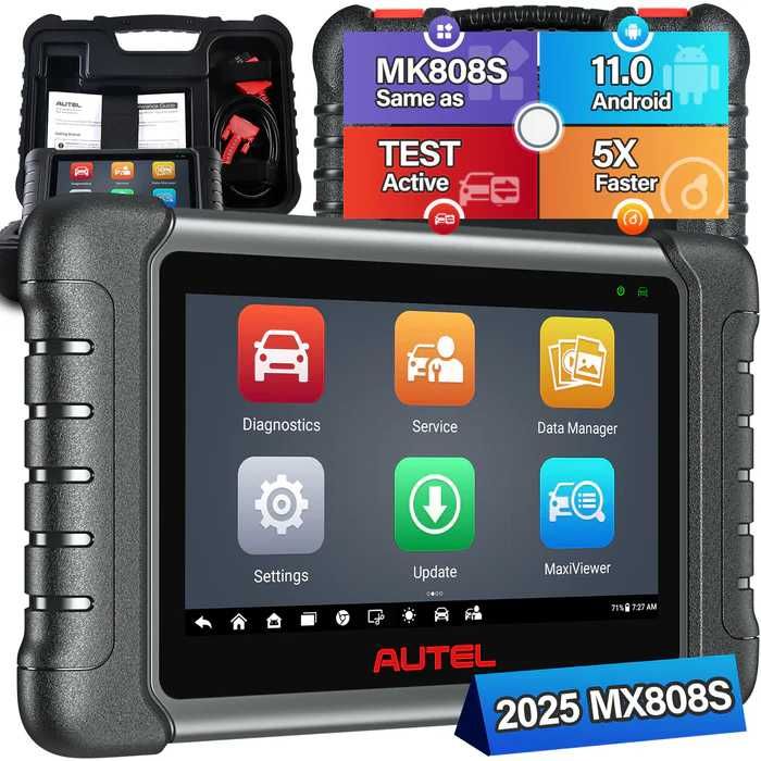 Autel MaxiCheck MX808S–Tester OBD2 Nowy Procesor 4 GB RAM Wydajniejszy 2026