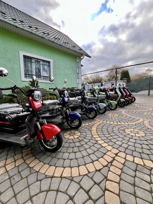 Скутеры та трициклы ELECTRO трьохмісні 1000w faDa ВигідНА ціна n9 finn