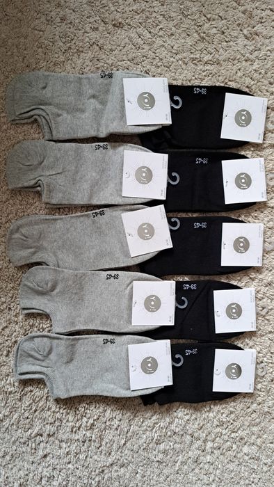 Skarpetki męskie typu stopki 39-45