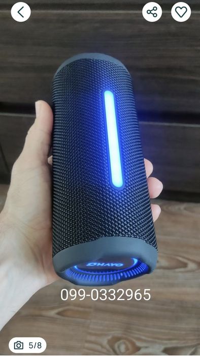 Супер Басс 35W Ohayo X10 Max блютуз портативна колонка