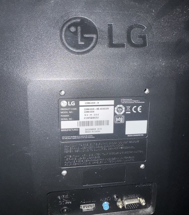 Monitor Lg 22” - 22MK430H 75