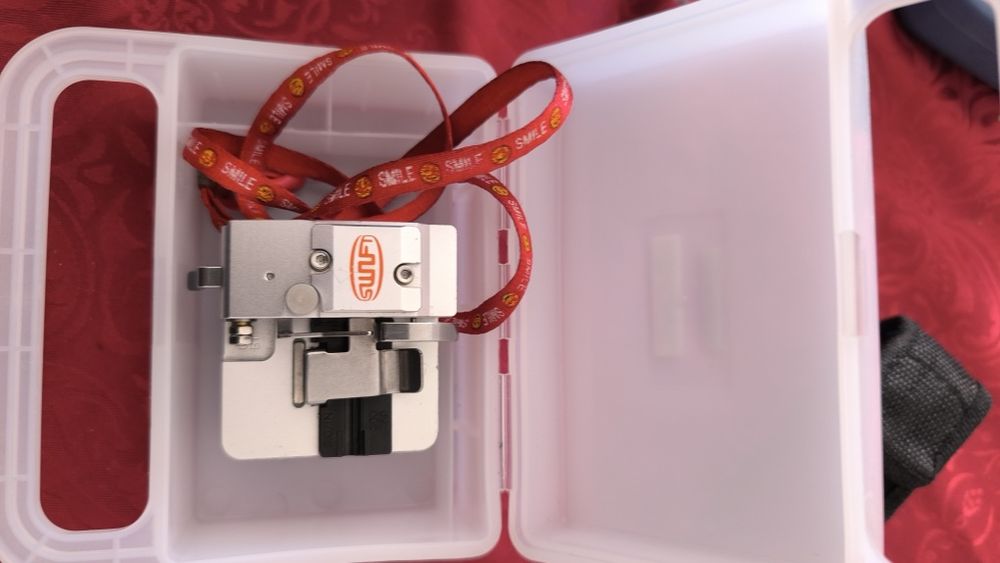 Kit Máquina de Fusão fibra optica Swift