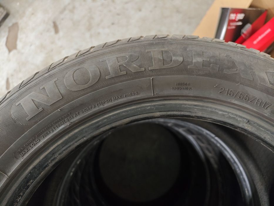 Opony Michelin i nordex 215/55/17