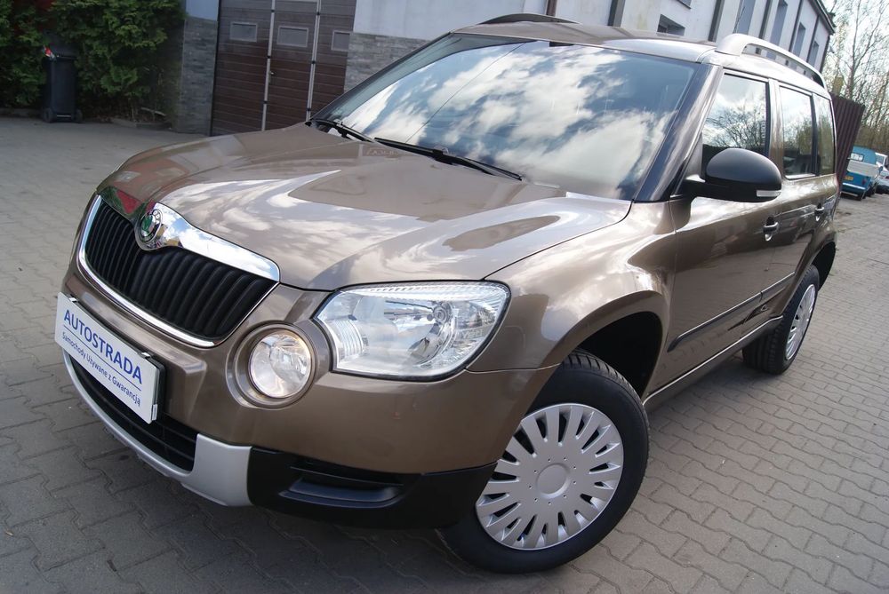Skoda Yeti TSI 105KM_Polski Salon_1Wł_Tylko130.319km_6bieg_PIĘKNY Kolor_Gwarancja