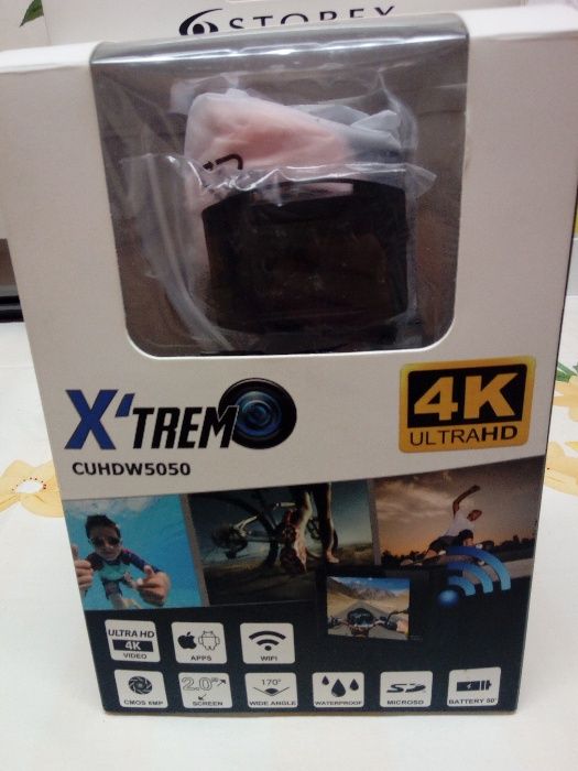camara/video xtrem cuhdw5050 4k ultra hd portátil