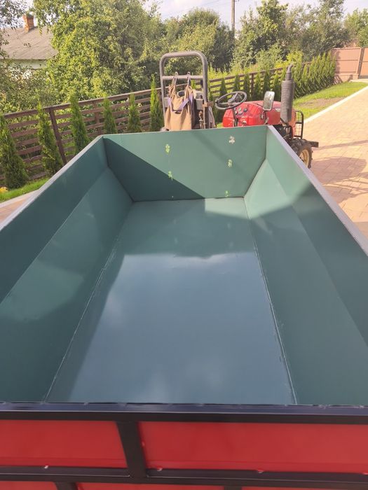 Прицеп самоскид, самосвал міні трактор, прицеп