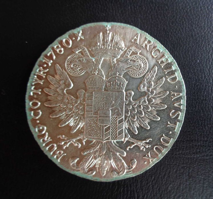 Moeda Prata Thaler M. Theresia Austria