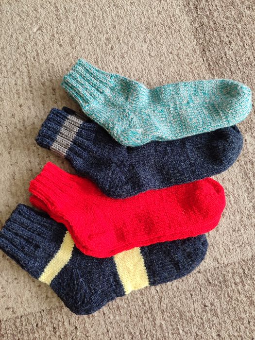 В'язані носки ручної роботи,р.36-39, 170грн