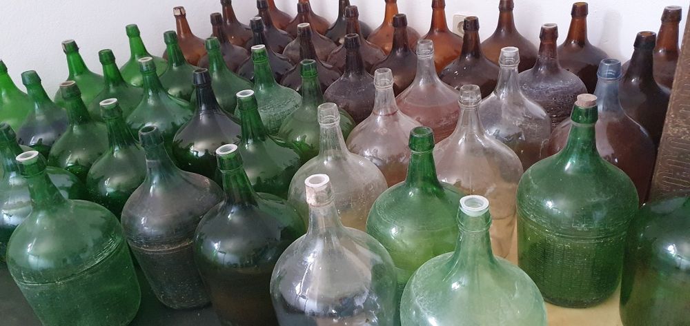 Garrafões de vidro 5L