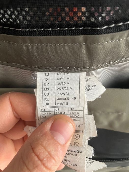 Waders caperlan como novos