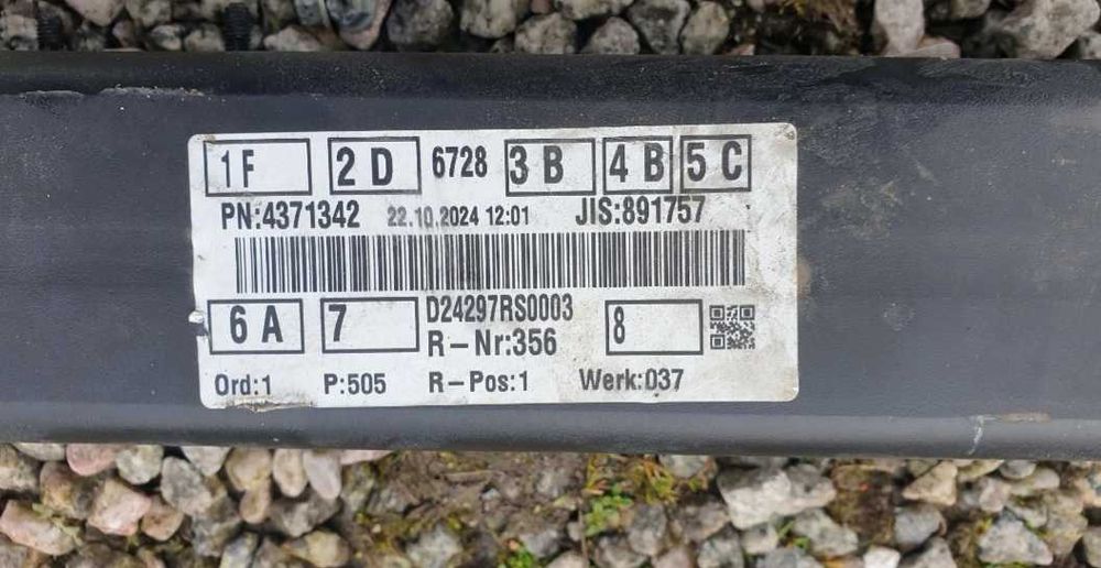 Mercedes Sprinter A910 belka zawieszenia tył nowa