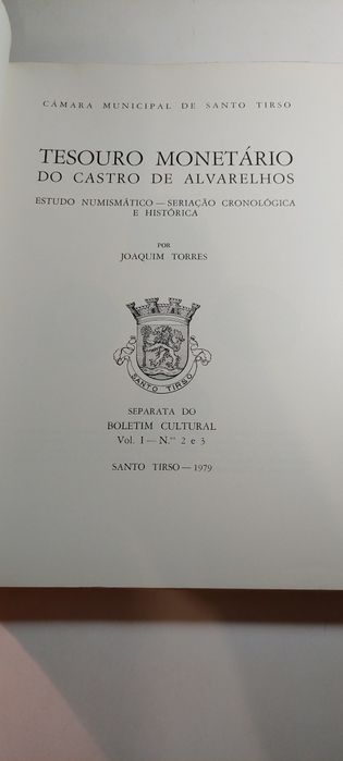 Tesouro Monetário do Castro de Alvarelhos - Joaquim Torres (1979)